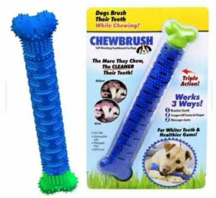 Cepillo limpiador de dientes para perros